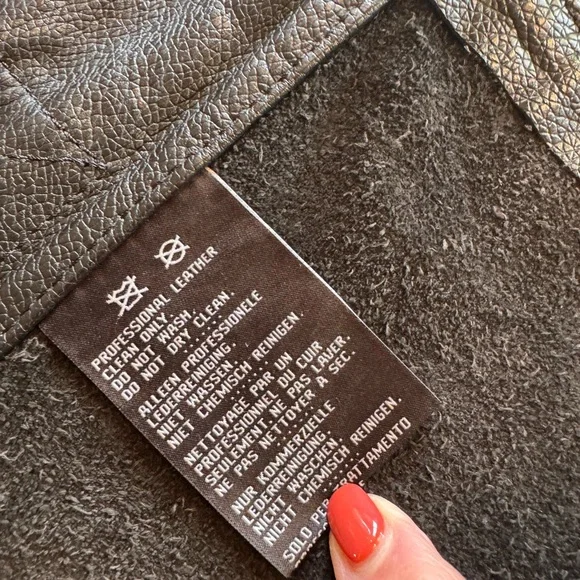 Harley-Davidson Black Leather Riding Chaps, size Lg. Excellent used condition - Picture 5 of 8